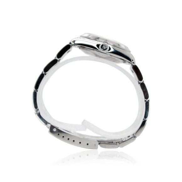 ROLEX DATEJUST LADIES WHITE ROMAN DIAL STAINLESS STEEL SMOOTH OYSTER WATCH 78240 - Picture 9 of 9